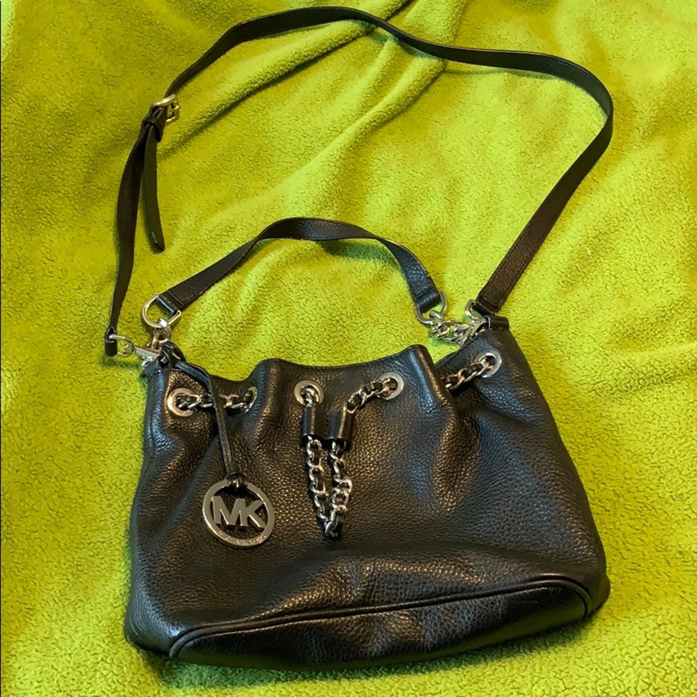 MICHAEL Michael Kors Bucket Purse Black